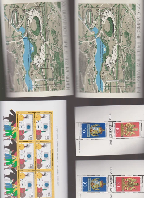  briefmarken -brd- - postfrisch** abart achten  - top komplett