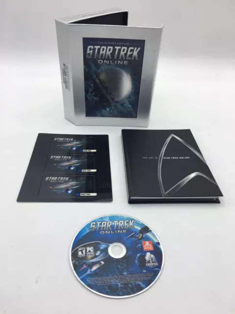 Star Trek Online Collectors Edition (Big Box PC) w/ Pin, Cards, Booklet, & Disc