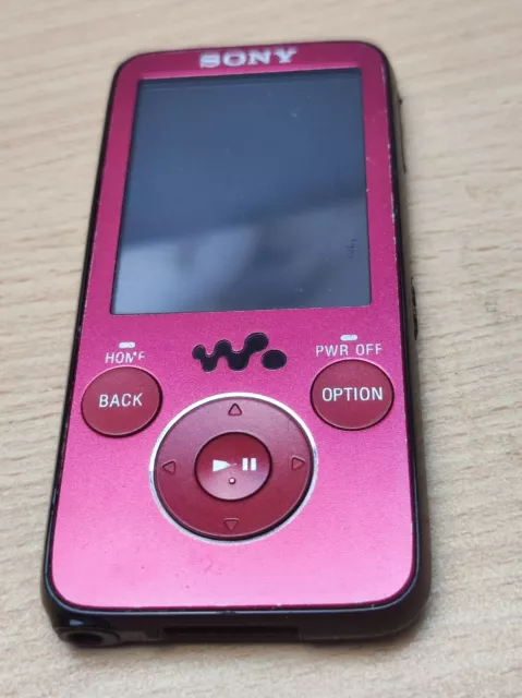 SONY NWZ S639F Digital Media MP3 Player - Pink