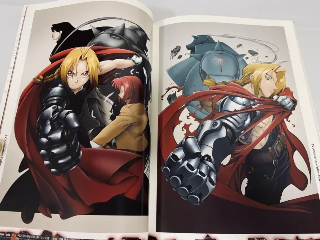 Fullmetal Alchemist TV Animation Art Book JAPAN set of 3 bundle for enthusiasts