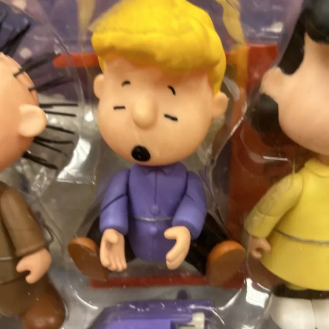 Peanuts A Charlie Brown Christmas Figures Memory Lane ALL 3 Box Sets KMART 3