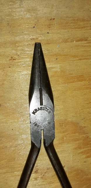 Vintage Kraeuter 1661 Needle Nose Pliers