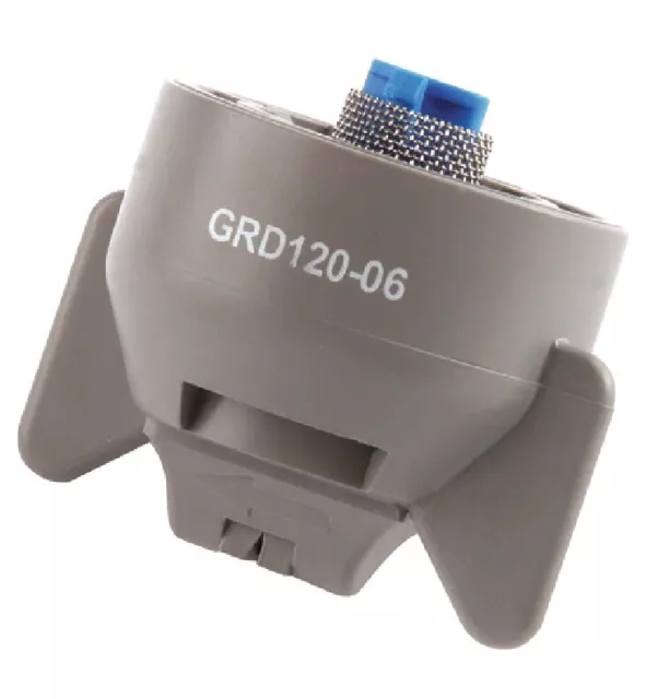 Hypro Guardian Gray Polymer Spray Tip 120° Rated @ 0.60 GPM 40 PSI GRD120-06