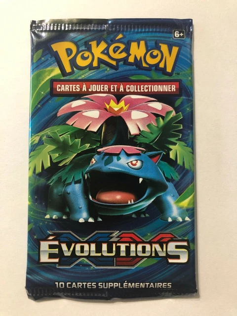 Empty / Empty Booster - Pokemon XY Evolutions - Floral Artwork - FR