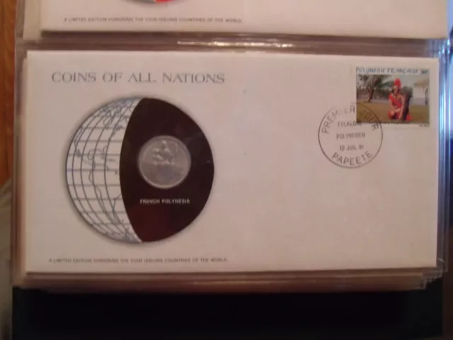 Coins of All Nations French Polynesia 1 Franc 1979 UNC