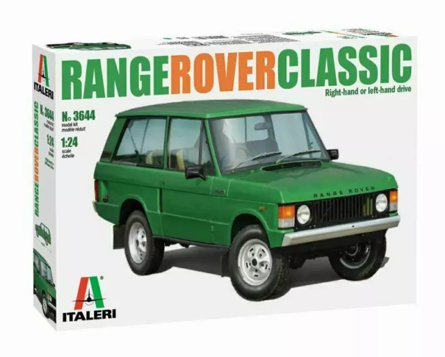 ItalerI 3644 Range Rover Classic 1/24 Scale Model Car kit