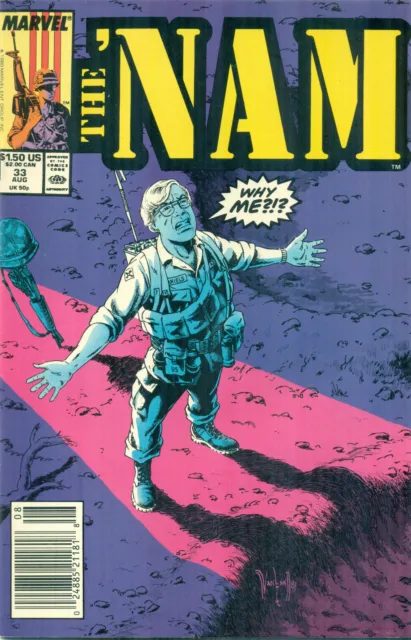 The Nam #33 By Doug Murray Wayne Vansant Vietnam War POW MIA Marvel NM/M 1989