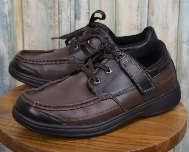 ORTHOFEET BATON ROUGE Tie-Less Orthopedic Shoes Men's Size 9 Wide (2E ...