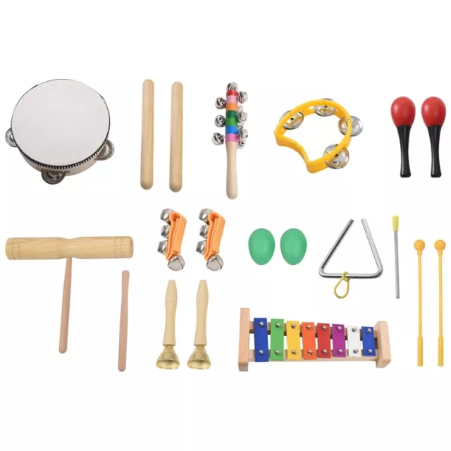 20 Pcs Toddler & Baby Musical Instruments Set - Percussion  Toddlers2105