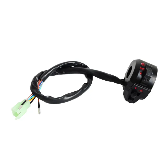 Motorcycle 7/8" Right Side Handlebar Horn Turn Signal Headlight Switch