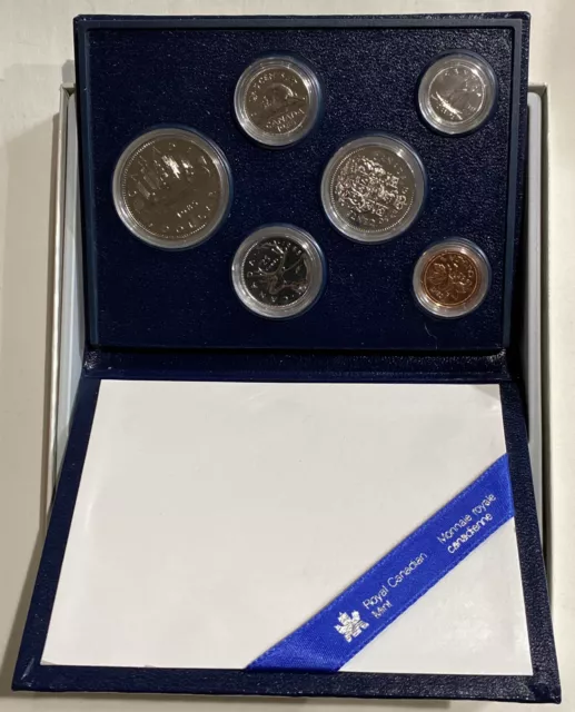 1982 Canada Specimen 6-Coin Set - Royal Canadian Mint - w/ Original Box