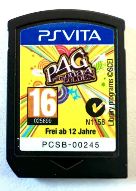 P4G Persona 4 Golden Psvita Cartucho Completo Perfecto Estado Pal