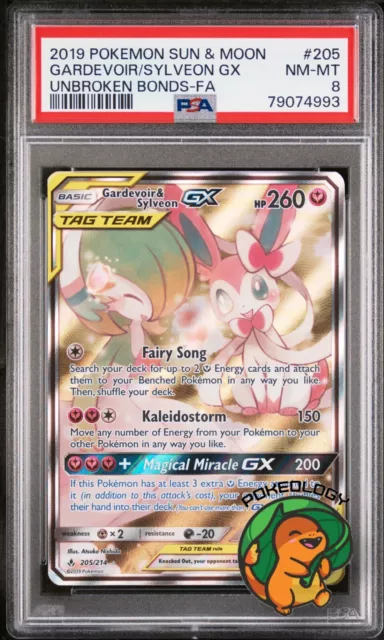 Gardevoir & Sylveon GX - SM - Unbroken Bonds - Pokemon