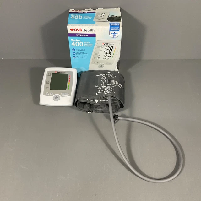 CVS HEALTH SERIES 400 Blood Pressure Monitor Upper Arm SoftFit Cuff