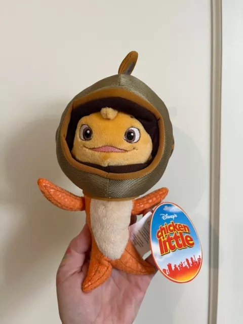 Disney's Chicken Little Fish out of Water Plush 7" Rare 2004
