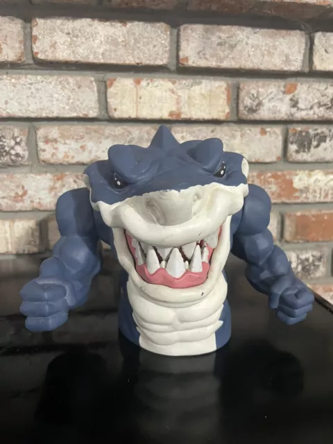 Vintage 1994 Street Sharks Ripster Hand Puppet Street Wise Designs Great White