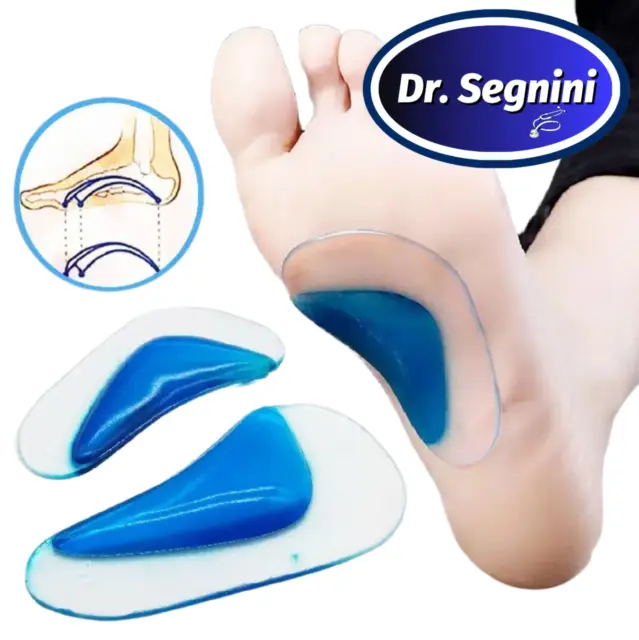 Kids Orthotic Insole Arch Support Silicone Childre Flat Foot Corrector Shoe Gel✅