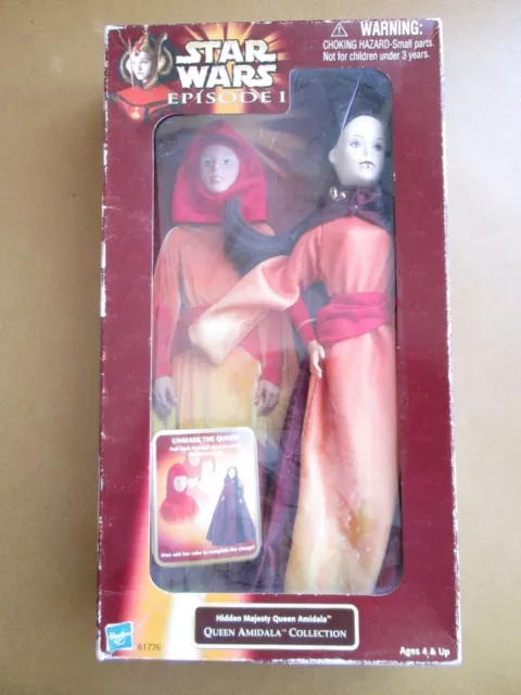 New  1998 STAR WARS: EPISODE I; QUEEN AMIDALA 12"  DOLL HASBRO