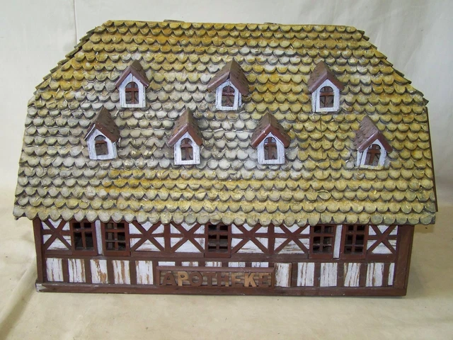 Antiguo Decorativo Forjado Casa Farmacia Top Decoración Werbeträger Revisteros