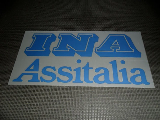 Sponsor SS Lazio AeroItalia 2024/25 : Flocage Home & Away, Neuf 30x7,5 Cm