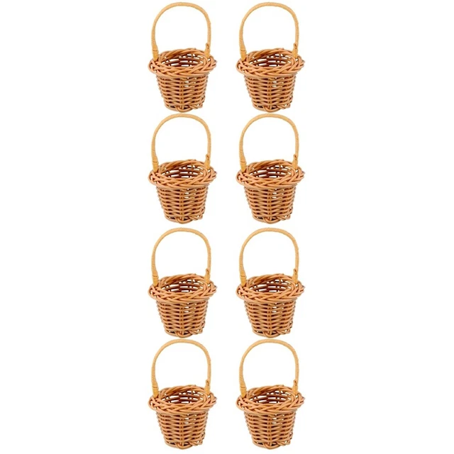2x cesti regalo cesto da ragazza di fiori regali festa decorazione sospesa fattoria