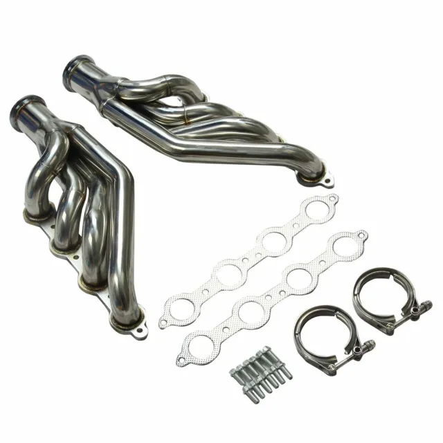 Stainless Turbo Manifold Header for 1997-14 Chevy Small Block V8 Ls1 Ls2 Ls3 Ls6