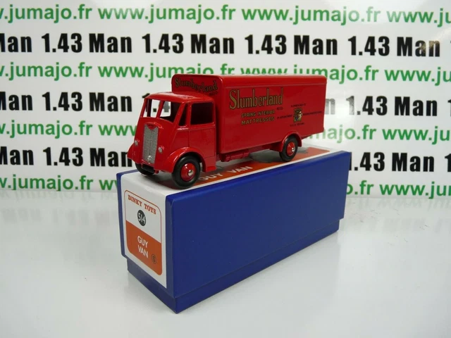 DT62 DINKY TOYS Atlas Reissue Car: 514 Guy Van Slumberland UK