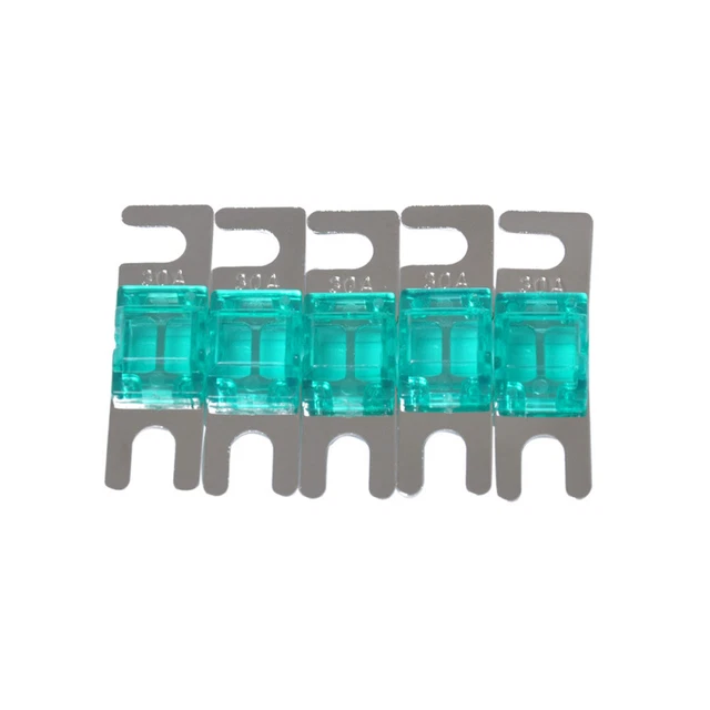 5 Pcs Fusibles De Rechange Automobiles Bricolage Anl Porte-fusible