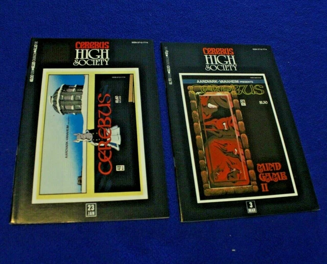 Cerebus Comic  Lot CER 6  High Society #’s 23 & 3 MORE COMICS IN STORE