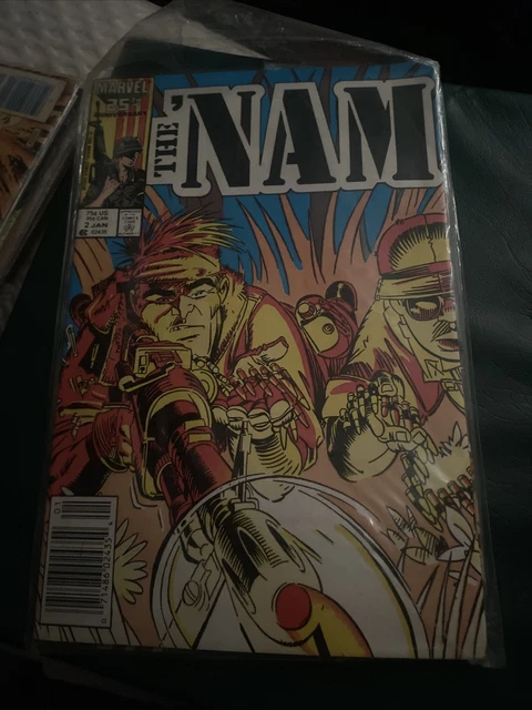 MARVEL THE 'NAM #2 Jan 1987 25TH ANNIVERSARY