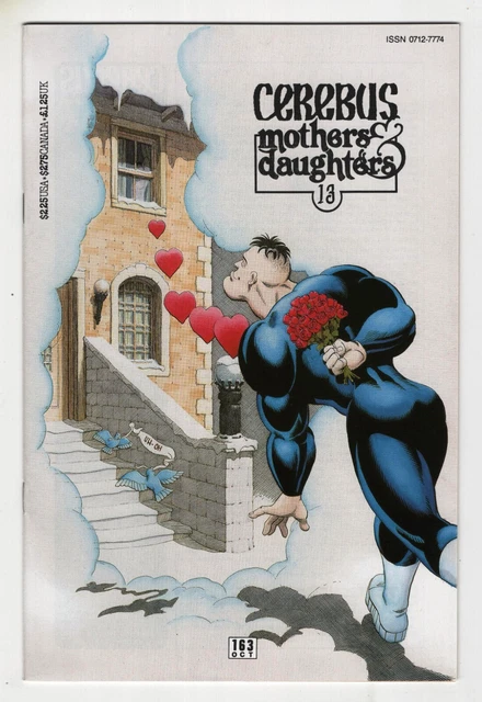 CEREBUS  #163   DAVE SIM   (AARDVARK-VANAHEIM)  VF  or  BETTER!!