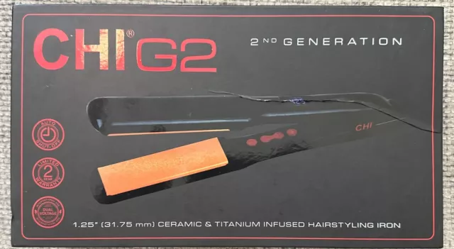 CHI G2 Ceramic and Titanium Hairstyling Iron