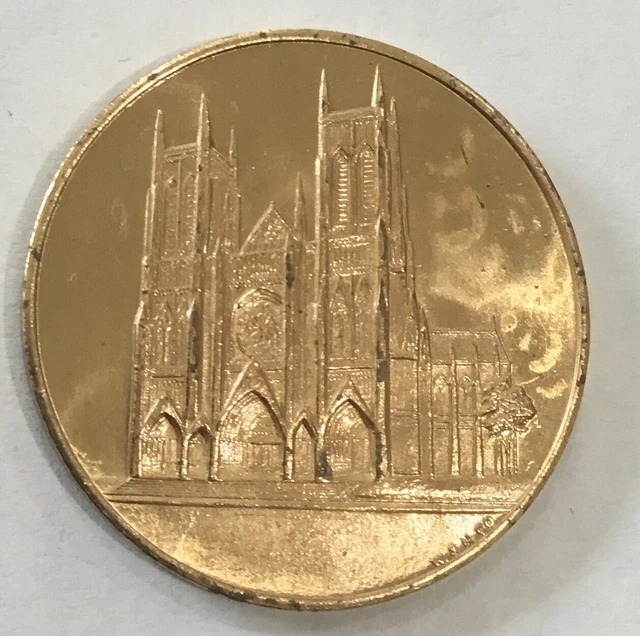 The Cathedral Church Of St. John The Devine New York Coin Medal