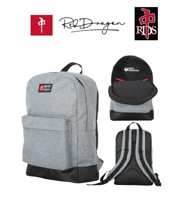 Red Dragon Apparel Rucksack - light grey - NEU&OVP - (Skateboard Skate Backpack)
