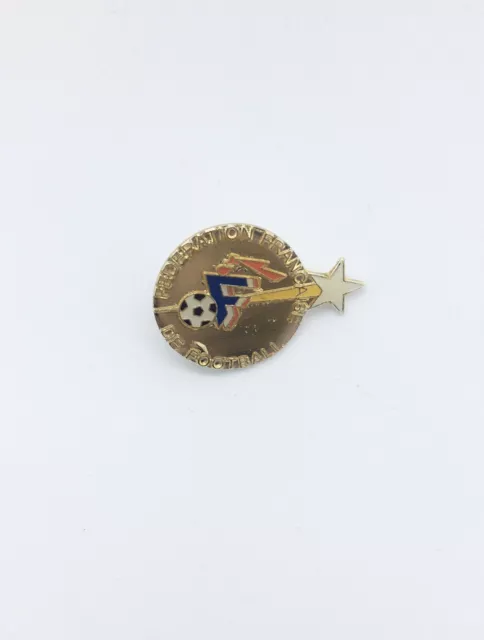 France National Team Football Soccer Crest Enamel Pin Badge