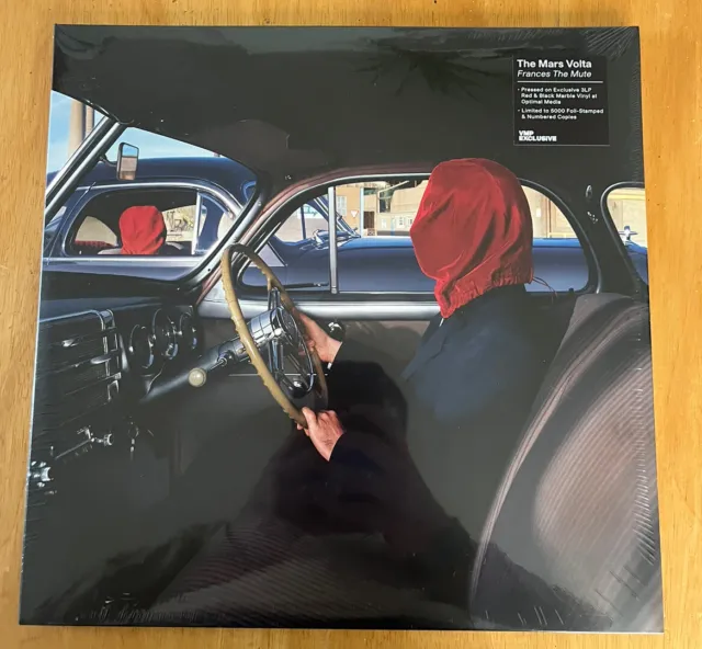 The Mars Volta - Frances The Mute VMP Red black marble Vinyl Me Please 3LP New