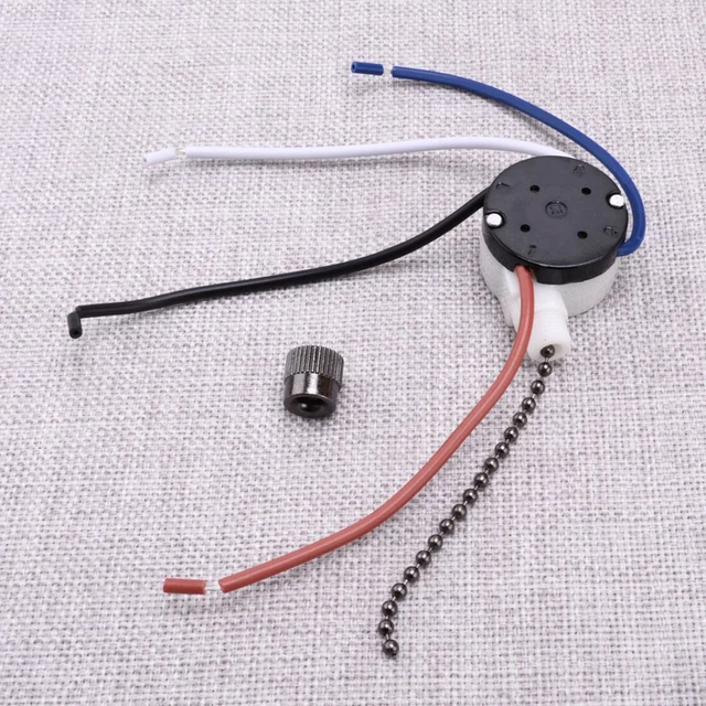 CEILING FAN SWITCH 3-Speed 4 Wire ZE-208S Pull Chain Cord Switch EUR 7 ...