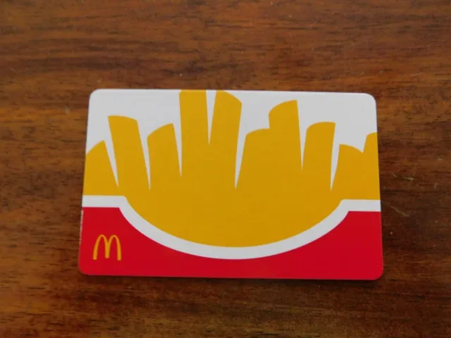 100$ McDONALD’S  Physical Gift Card!! FREE SHIPPING!