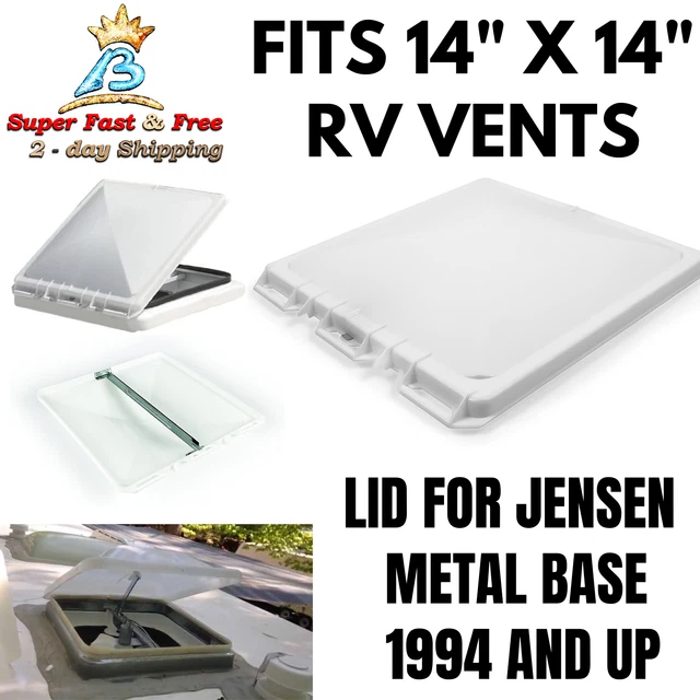 RV CAMPER ROOF Vent Lid Replacement Cargo Motorhome Trailer Bus Vent