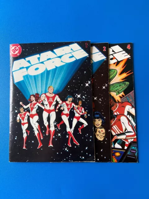 DC Comics Atari Force 1,2,4 - 1982