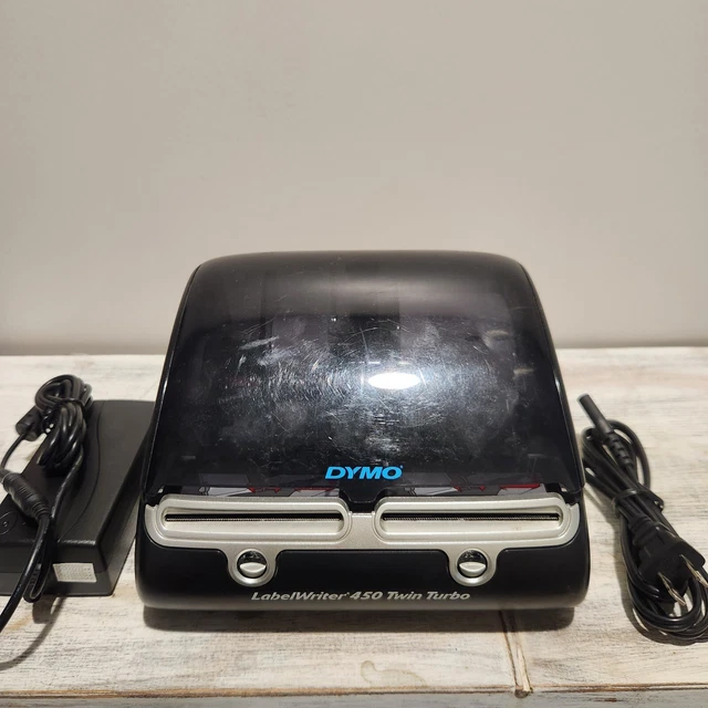 DYMO LABELWRITER 450 Twin Turbo Thermal Label Printer 1750160 With