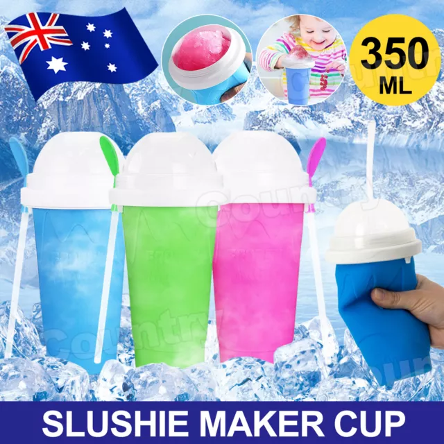 Slushie Maker Cup Quick Freeze Magic Squeeze Cup Ice Cream Maker Milkshake Cup