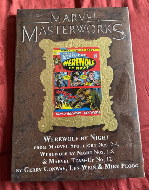 Marvel Masterworks 328 LTD Variant Cover Werewolf By Night Vol 1 New HC Sealed