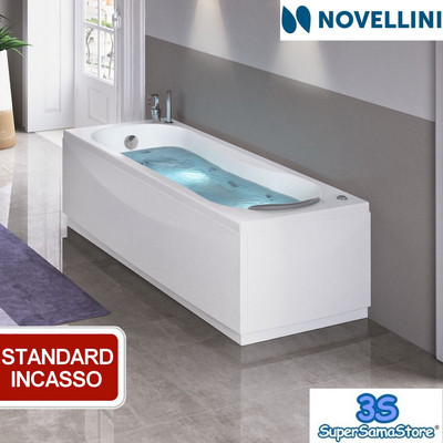 Novellini 3S VASCA ANGOLARE STANDARD DA INCASSO NOVELLINI VOGUE NUOVA VARIE MISURE 