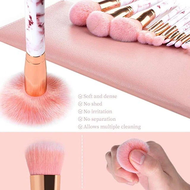 Pennelli Make Up Start Makers Professional 12Pcs Set di pennelli per trucco in m 4