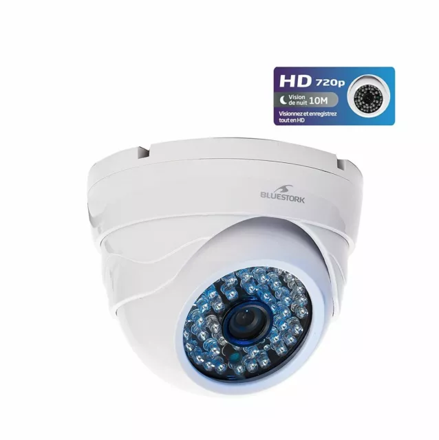Bluestork BS-CAM/C/HD-Kamera/Überwachungskamera Festgesetzt (720p HD, WiFi, mit