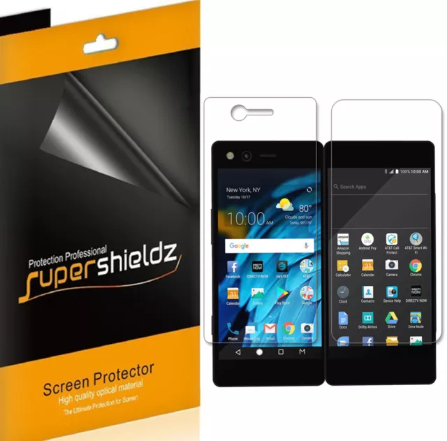 3X Supershieldz Clear Screen Protector Saver for ZTE Axon M