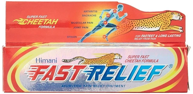 5 x Himani Fast Relief Ointment 23ml for Stiff Muscles & Pain