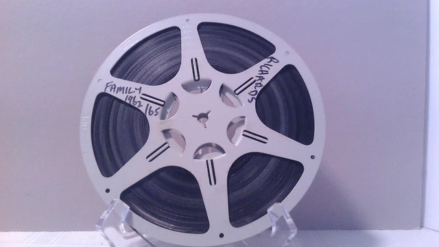 STANDARD 8mm HOME MOVIE FAMILY RICHARDS 1962-65 400'ft  KODAK PROJECTION IN  BOX