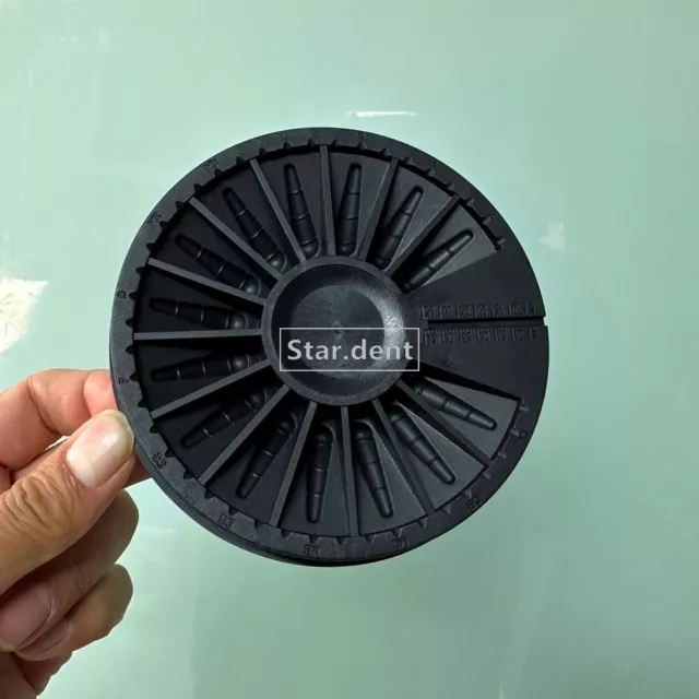 Dental Gutta Percha Paper Point Disinfection Sterilization Gauge Bowl Tray Round